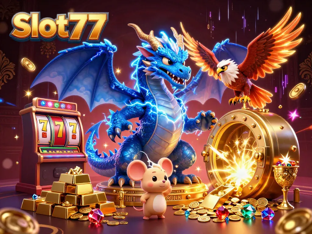 Play thrilling Slot777 games with exclusive bonuses and jackpots in this dynamic casino scene.